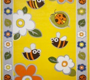 Детский ковер КИНДЕР МИКС 50850 yellow - высокое качество по лучшей цене в Украине.